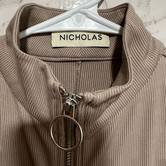 Nicholas Striped Mock Neck Jumpsuit - Picture 7 of 10